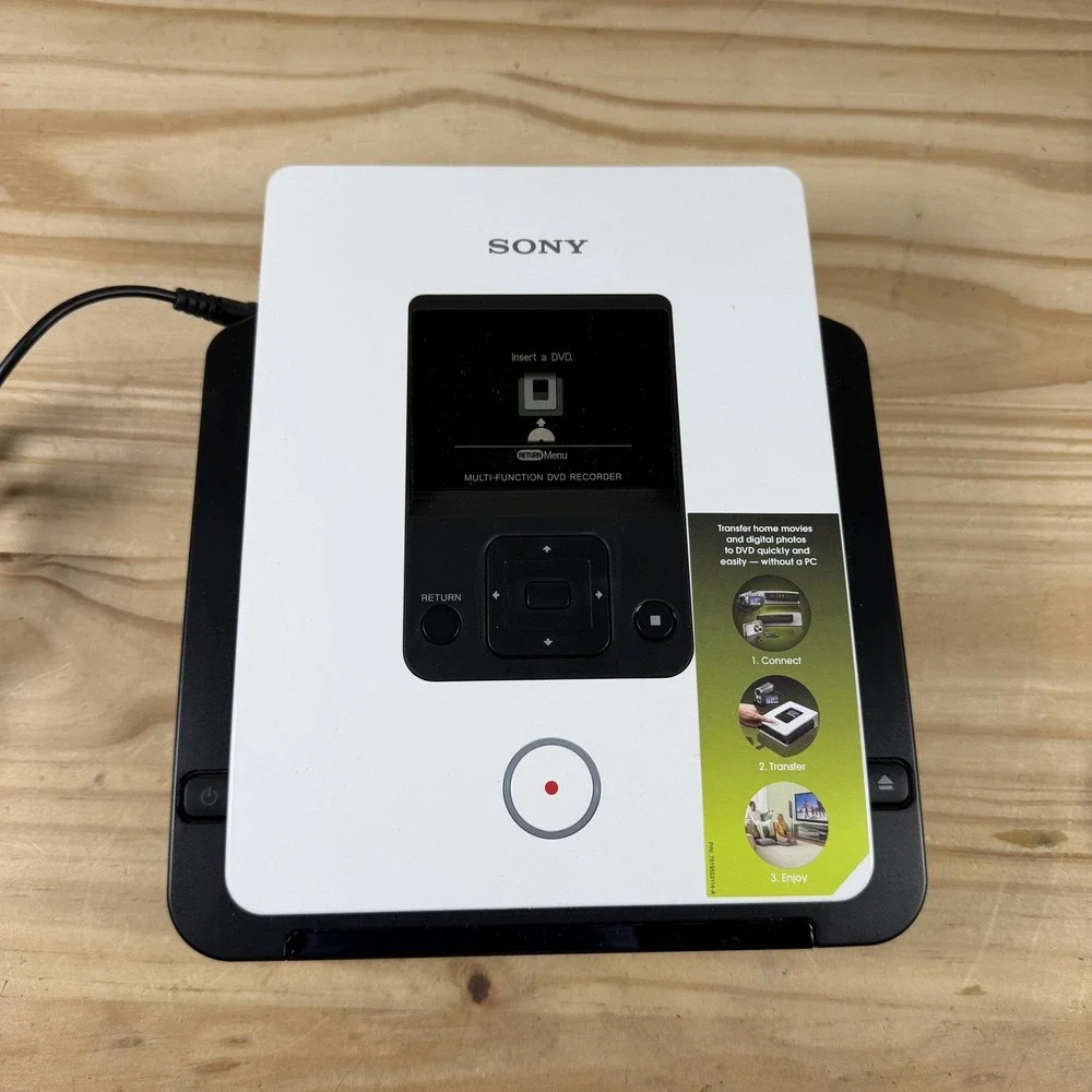 Sony VRD-MC5 Multi-Function DVD Recorder White Black Standalone Camcorder VCR